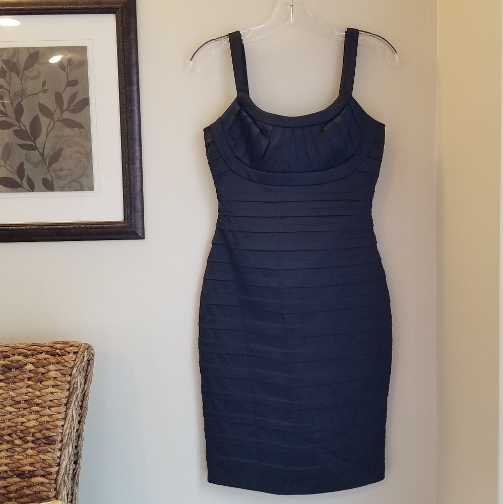 Calvin Klein | Black Formal Stretch Bandage Dress